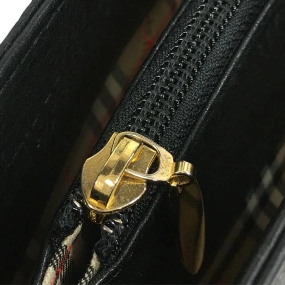 Burberry Black Tote with Gold Accents - Picture 11 of 16